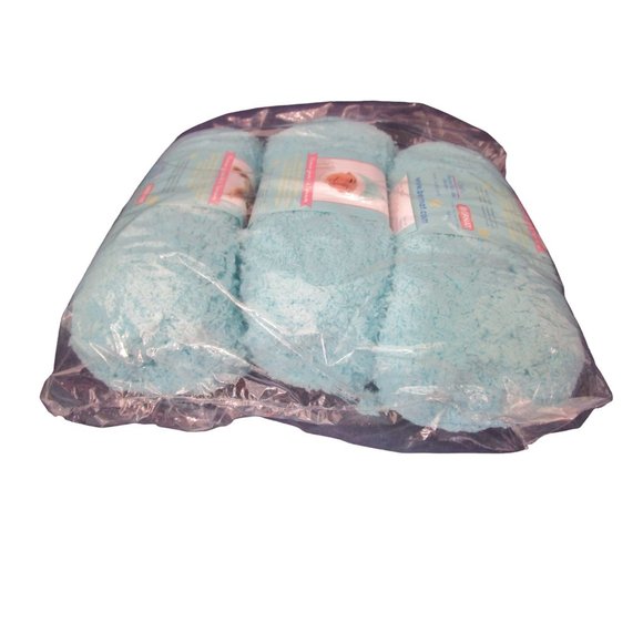 Bernat Lu Lu Silly Sky Three Skeins New Sealed Nylon Machine Washable - Picture 9 of 10